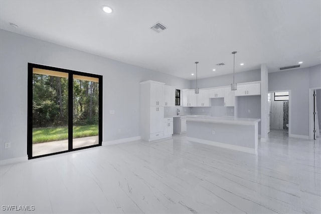 view of unfurnished living room