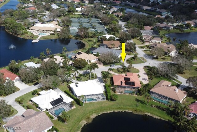 4632 Shearwater Ln, Naples, FL 34119 - view of property location with nearby suburban area and a large body of water