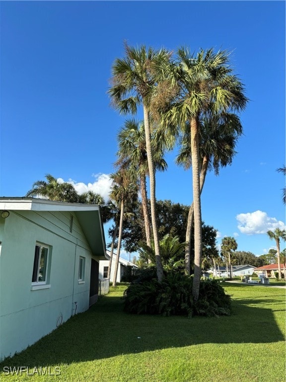 view of yard