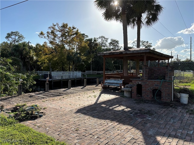 view of patio