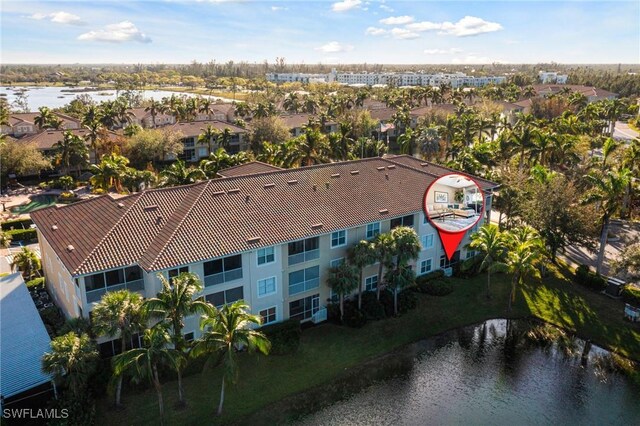 14801 Reflection Key Cir Unit 212, Fort Myers, FL 33907 - aerial view of a nearby body of water