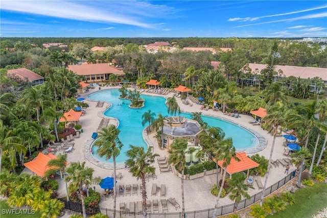 community pool featuring a patio