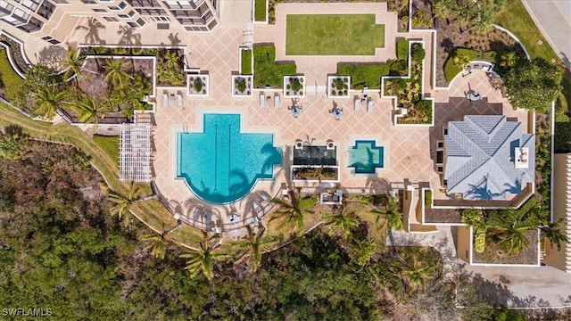 4875 Pelican Colony Blvd Unit 304, Bonita Springs, FL 34134 - view of property location with a pool