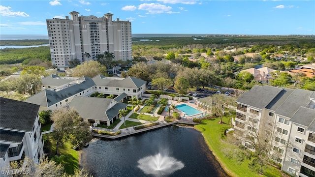 1001 Arbor Lake Dr Unit 1003, Naples, FL 34110 - drone / aerial view of a nearby body of water
