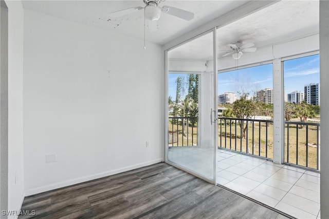8401 Estero Blvd Unit 204, Fort Myers Beach, FL 33931 - unfurnished sunroom with a city view