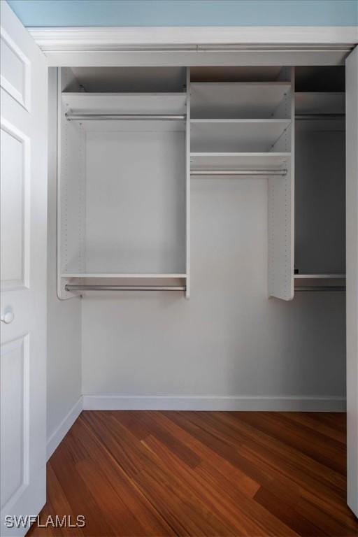 view of closet