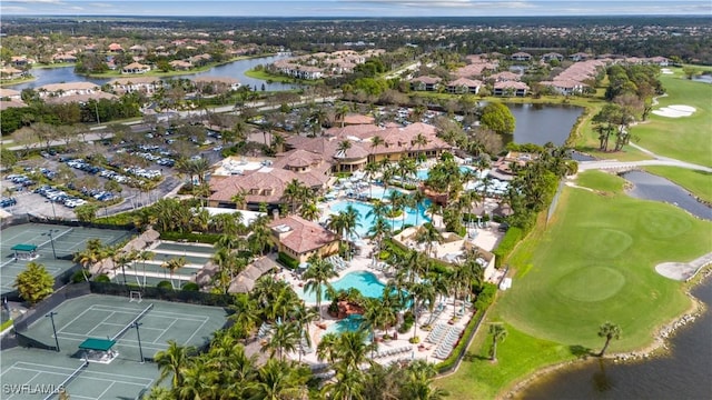 7821 Ashton Rd, Naples, FL 34113 - aerial view of property's location with a local golf course and nearby suburban area