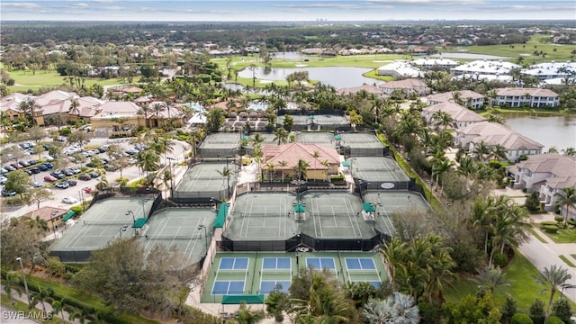 7821 Ashton Rd, Naples, FL 34113 - aerial view of property and surrounding area featuring nearby suburban area