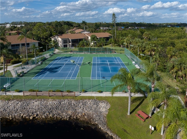 view of sport court