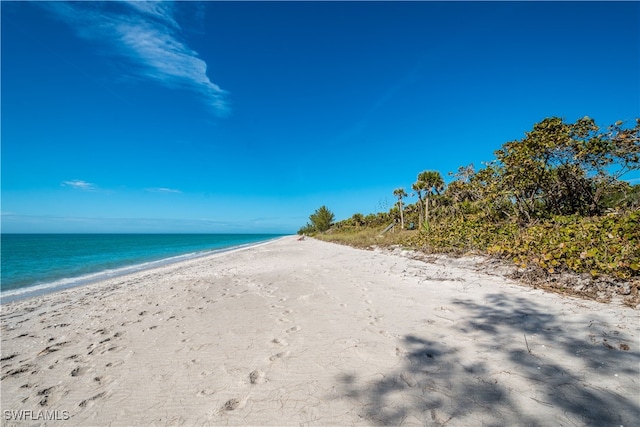 water view with a beach view