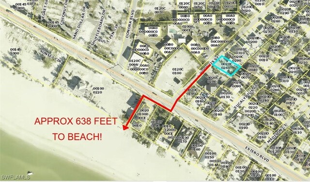 104/106 Voorhis St, Fort Myers Beach FL, 33931 land for sale