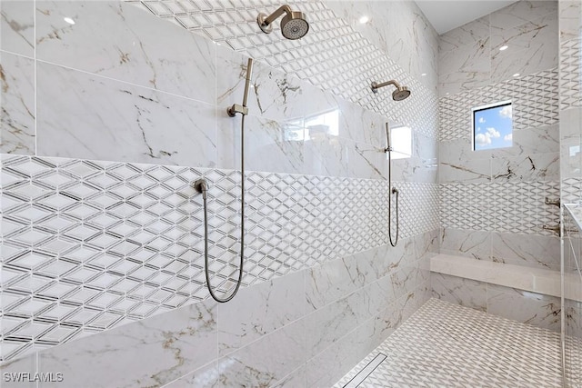 607 Myrtle Rd, Naples, FL 34108 - bathroom with tiled shower