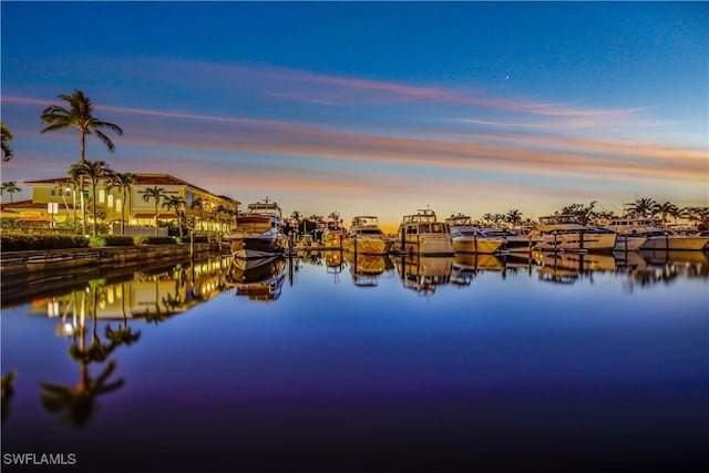 property view of water