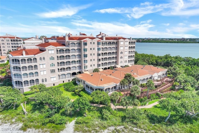 2000 Royal Marco Way Beach Cottage #11, Marco Island, FL 34145 - view of apartment building / complex with a water view