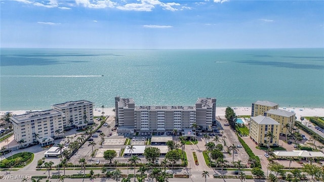 3443 Gulf Shore Blvd N Unit 816, Naples, FL 34103 - aerial view featuring a view of city and a water view