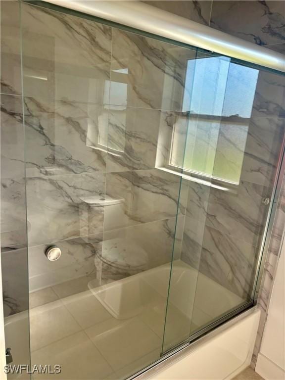 1310 Thompson St, North Fort Myers, FL 33903 - full bathroom featuring enclosed tub / shower combo