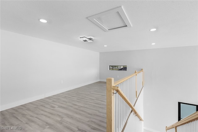 interior space featuring light hardwood / wood-style flooring