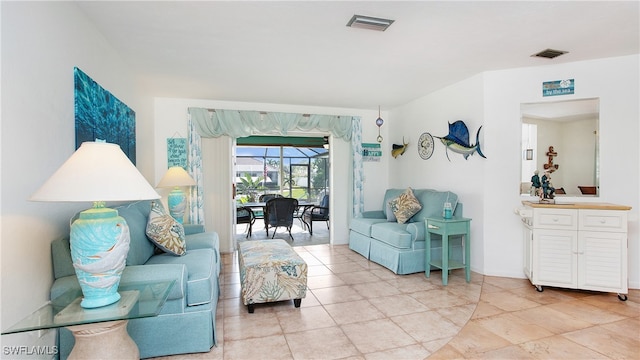 view of living room