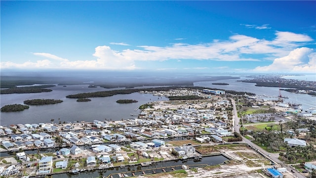 property view of water