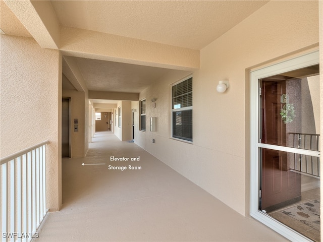 view of hallway