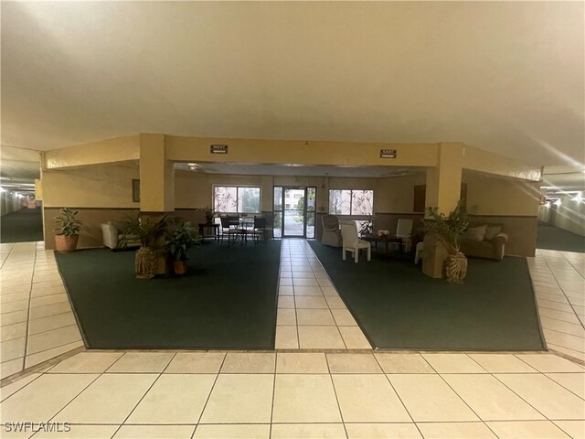 view of community lobby