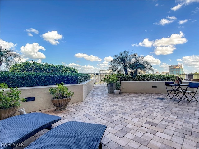 view of patio / terrace