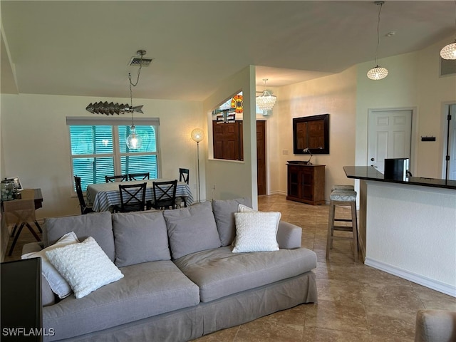 view of living room