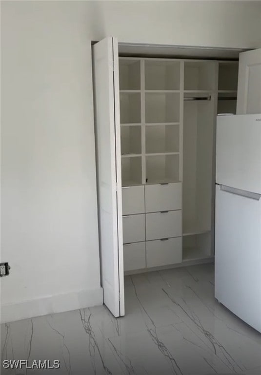 view of closet