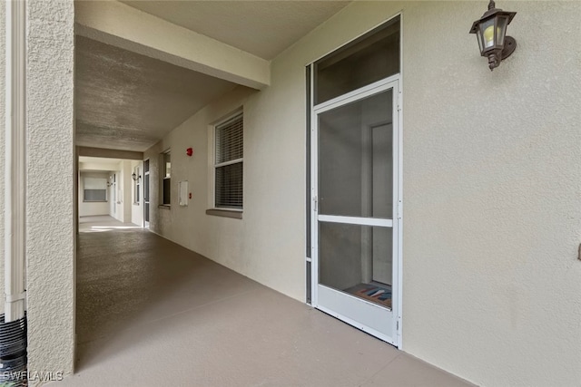 view of hallway