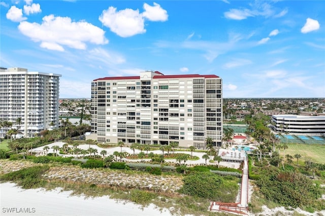 view of property featuring a water view