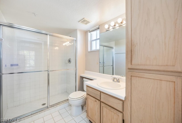 4625 Saint Croix Ln Unit 1132, Naples, FL 34109 - full bathroom with vanity, a stall shower, and tile patterned flooring