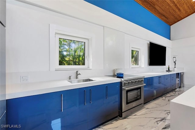 view of patio / terrace featuring an outdoor kitchen and sink