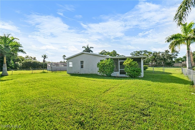 view of yard