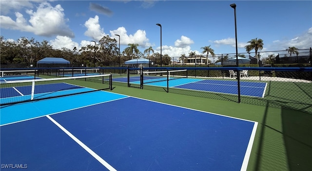 view of sport court