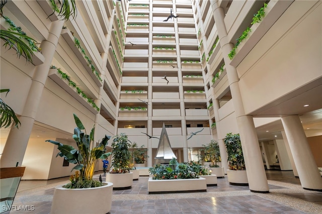 view of building lobby