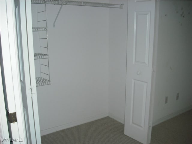 view of closet