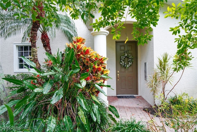 view of property entrance