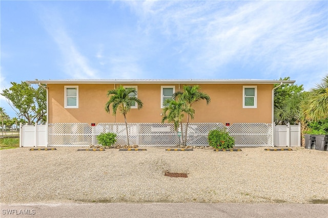 view of side of property