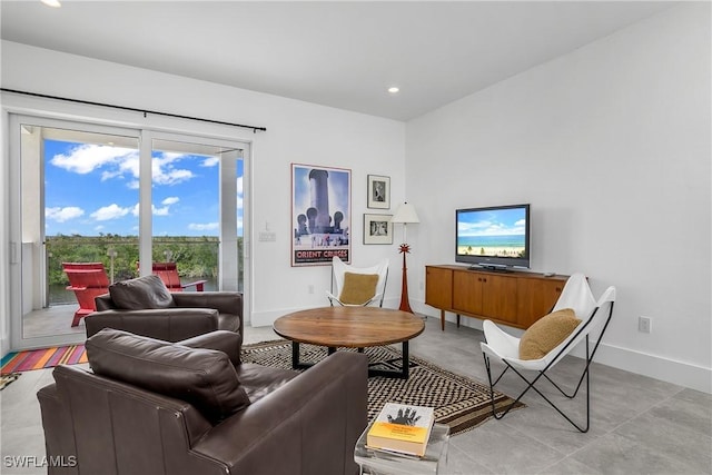 view of living room