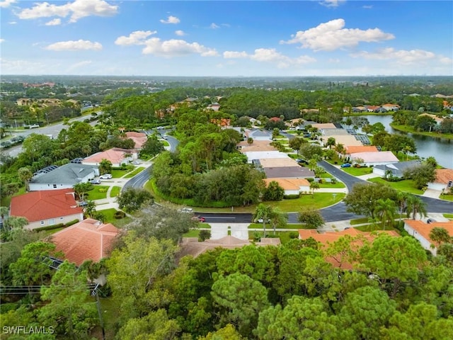 7452 Berkshire Pines Dr, Naples, FL 34104 - aerial view of residential area with a nearby body of water