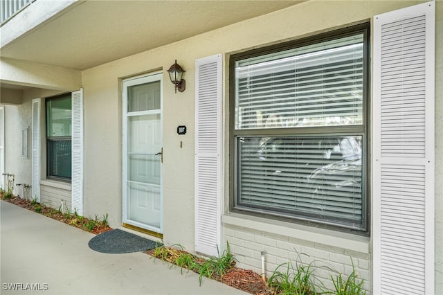 view of entrance to property