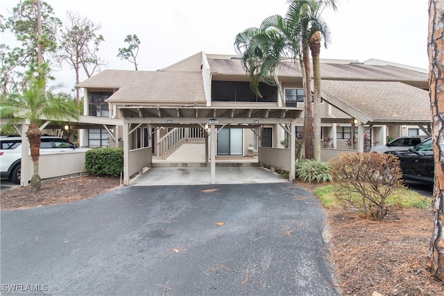 view of townhome / multi-family property