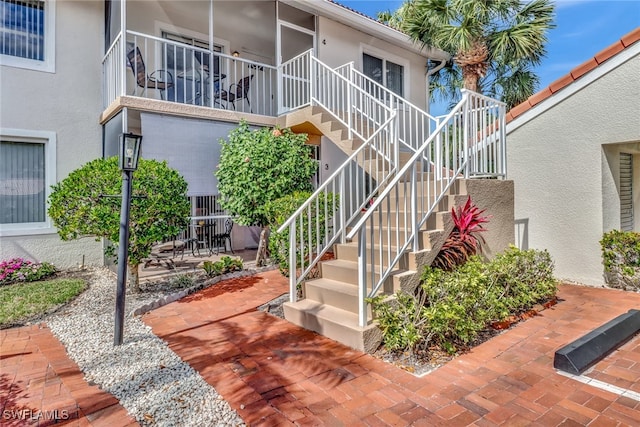 exterior space with a patio