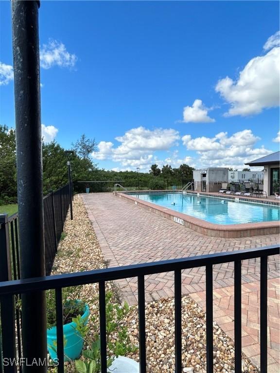 4510 N Key Dr Unit 105, North Fort Myers, FL 33903 - community pool featuring fence