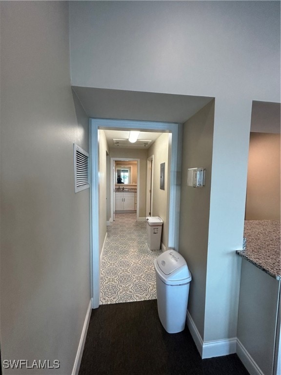 view of hallway