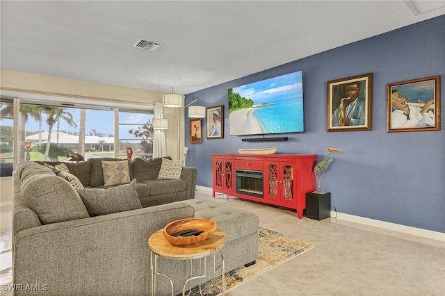 1857 Whitecap Cir, North Fort Myers, FL 33903 - living area with baseboards