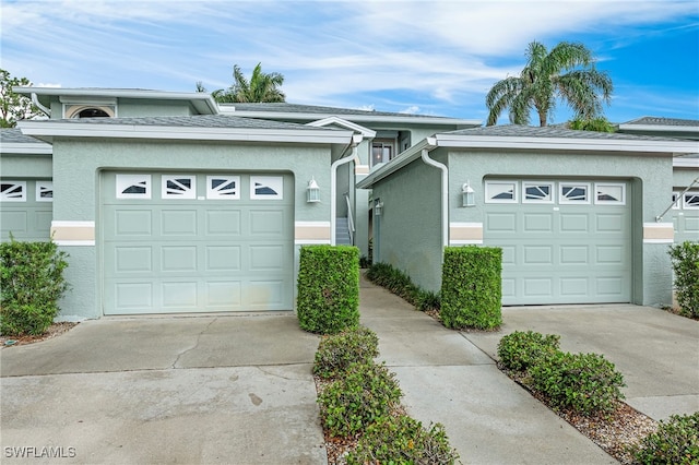 ranch-style house with a garage