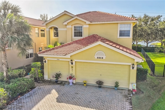 view of mediterranean / spanish house