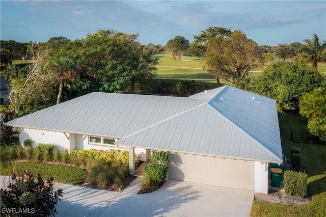 aerial view