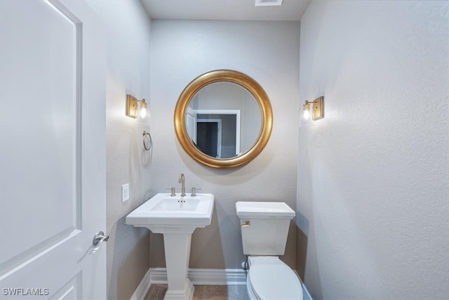 bathroom with toilet